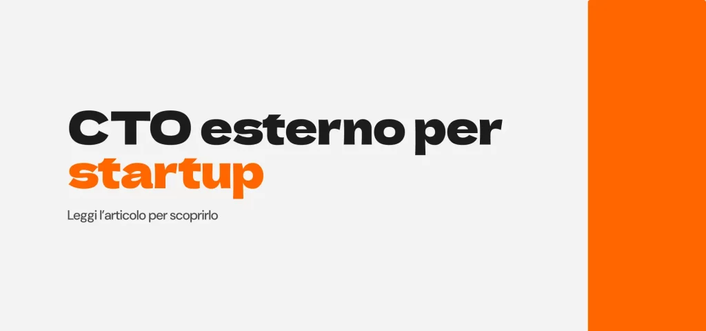 CTO esterno per startup