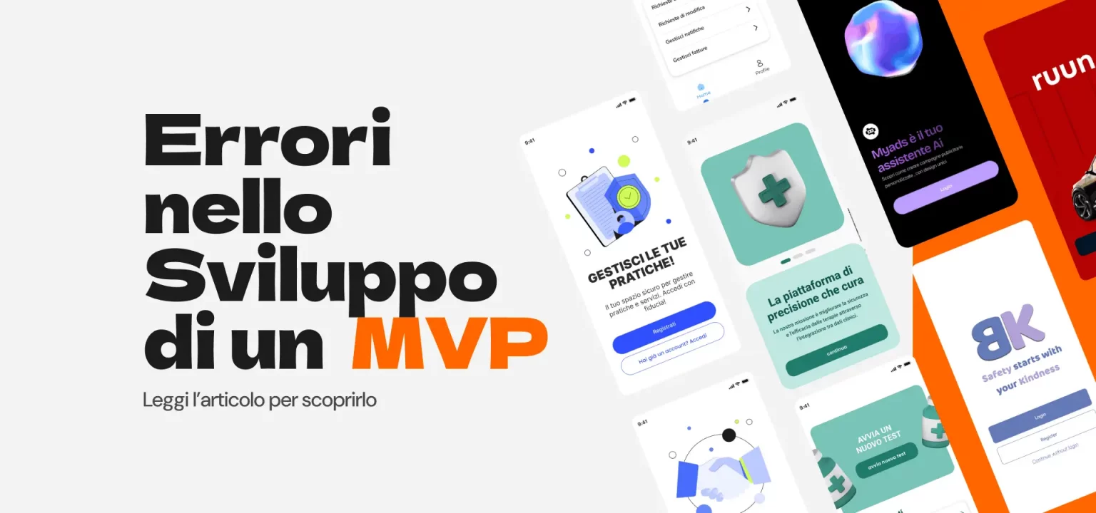 Errori sviluppo MVP