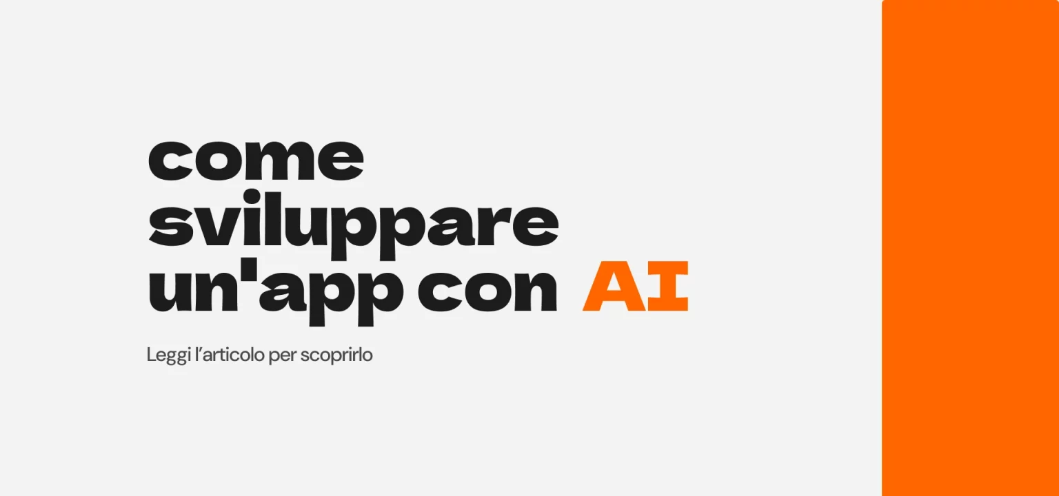 Come sviluppare un'app con ai