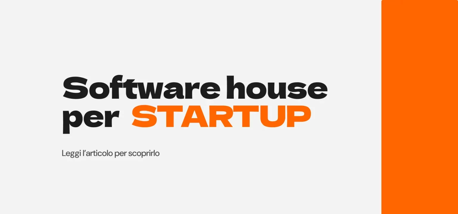 Software house per startup
